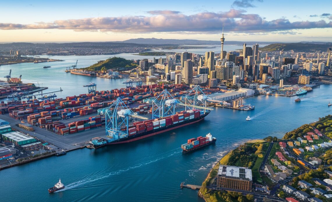 New Zealand's port Private LTE and 5G